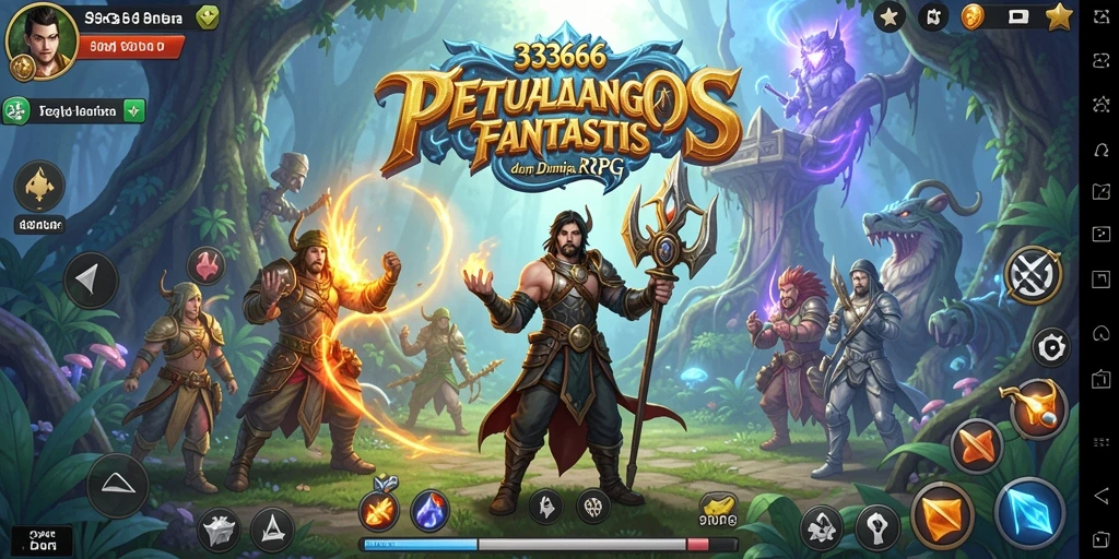 Gameplay menakjubkan dalam <strong>333666</strong>, menampilkan aksi RPG yang seru.