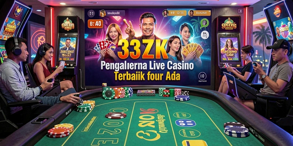 Gameplay Live Casino yang mendebarkan dengan dealer profesional.