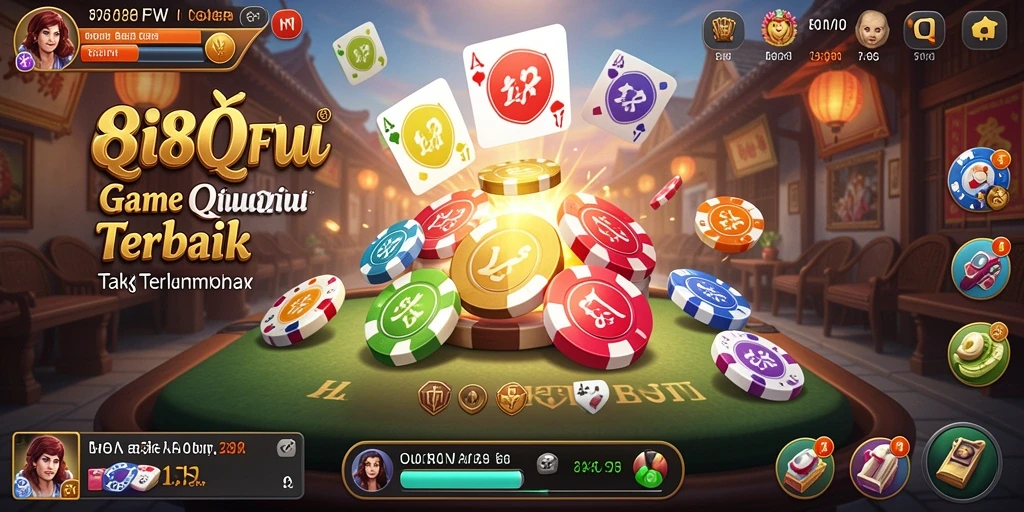 Screenshot dari gameplay seru QiuQiu di 888FW.