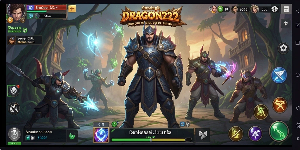 Tampilan gameplay strategis dari DRAGON222 yang penuh aksi.