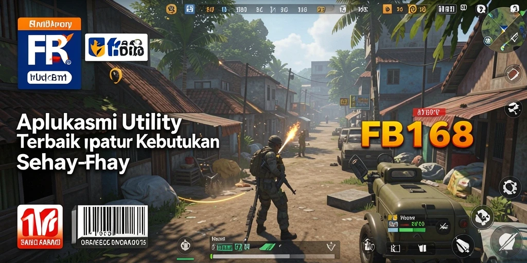 Tampilan utama FB168 yang sederhana dan penuh fitur berguna.