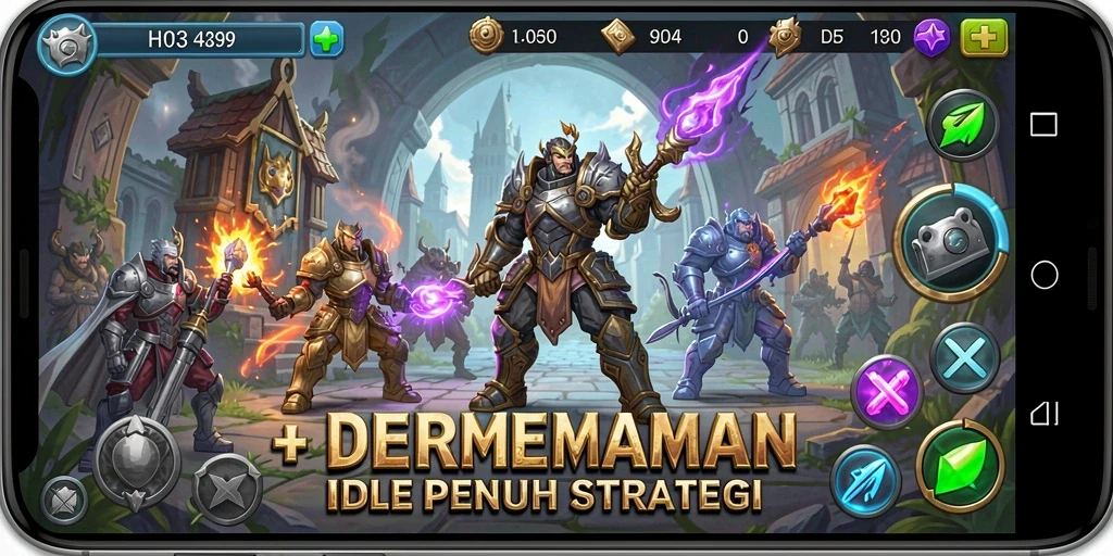 Tampilan gameplay H03 yang menarik dengan mekanisme Idle.