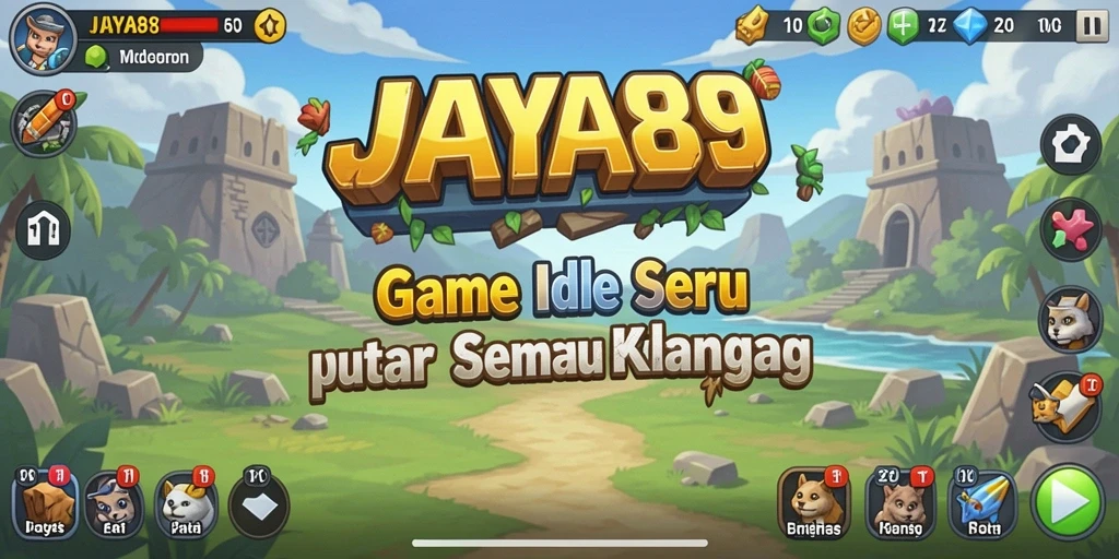 Tampilan gameplay menantang dan seru di JAYA89.
