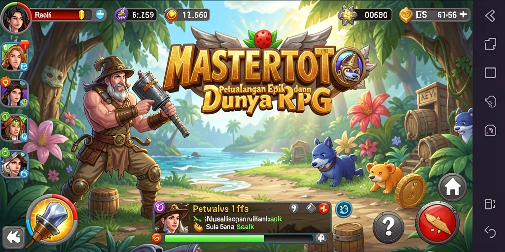 Tampilan gameplay MASTERTOTO yang memukau dan mendalam dalam RPG.