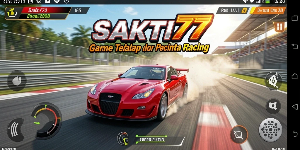 Gameplay balap seru di SAKTI77 yang penuh aksi.