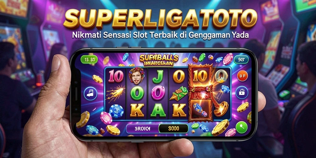 Screenshot gameplay SUPERLIGATOTO yang menampilkan keseruan bermain slot.