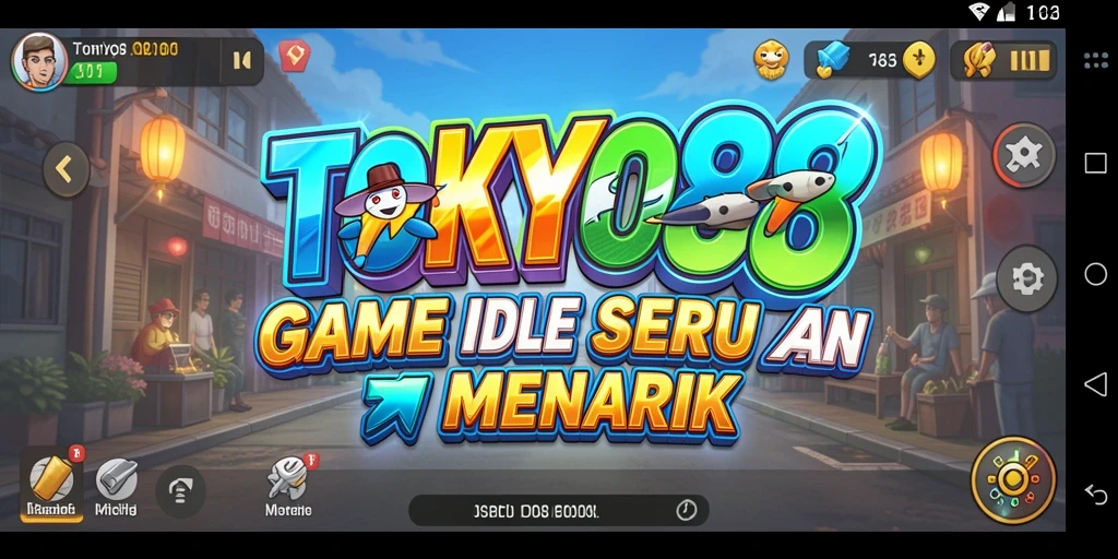 Screenshot gameplay <strong>TOKYO88</strong> menunjukkan bagaimana mengelola sumber daya dengan mudah.